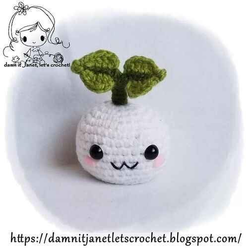 Seedling Plushie crochit plant