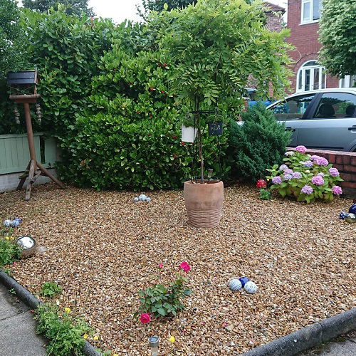 A Small Pebbles Garden