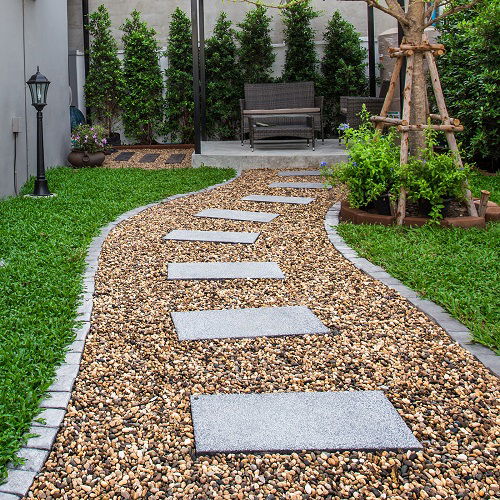 A Pathway of Pebbles and Stones