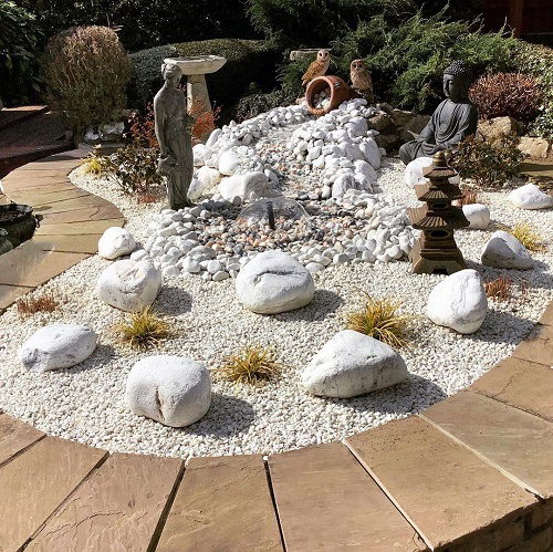 A Serene Garden Decoration