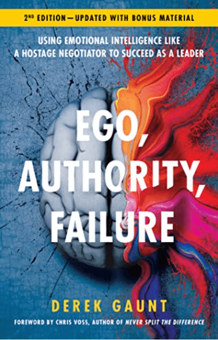 The cover of Ego, Authority, Failure by Derek Gaunt. 